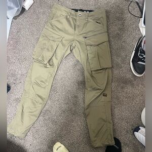 G-Star Olive Cargo Pants for Men